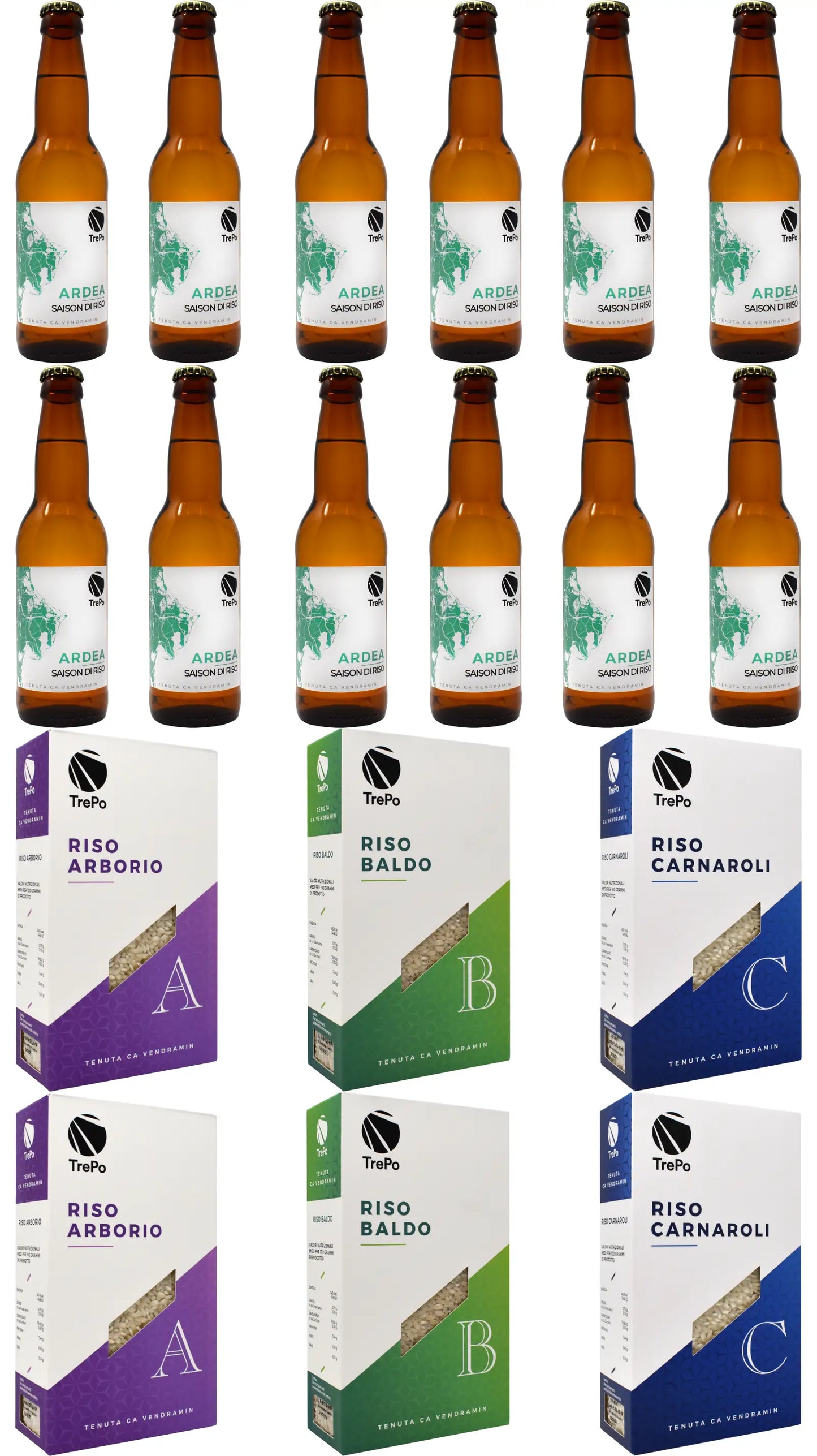 12xArdea 33cl + 2xArborio-Baldo-Carnaroli