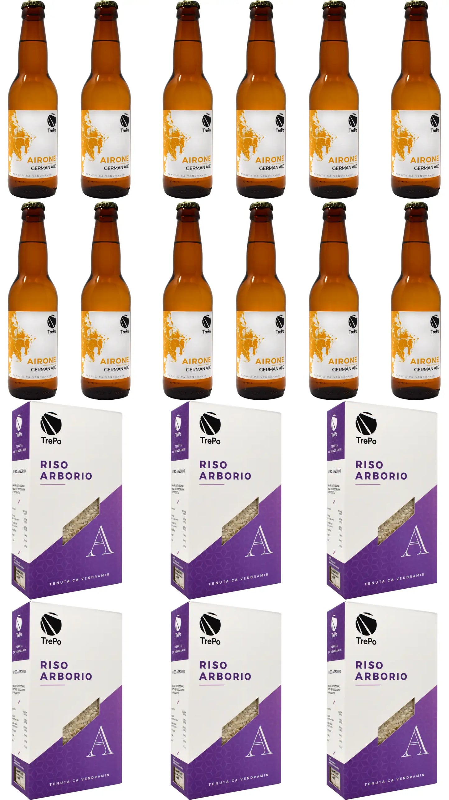 12xAirone 33cl + 6xArborio