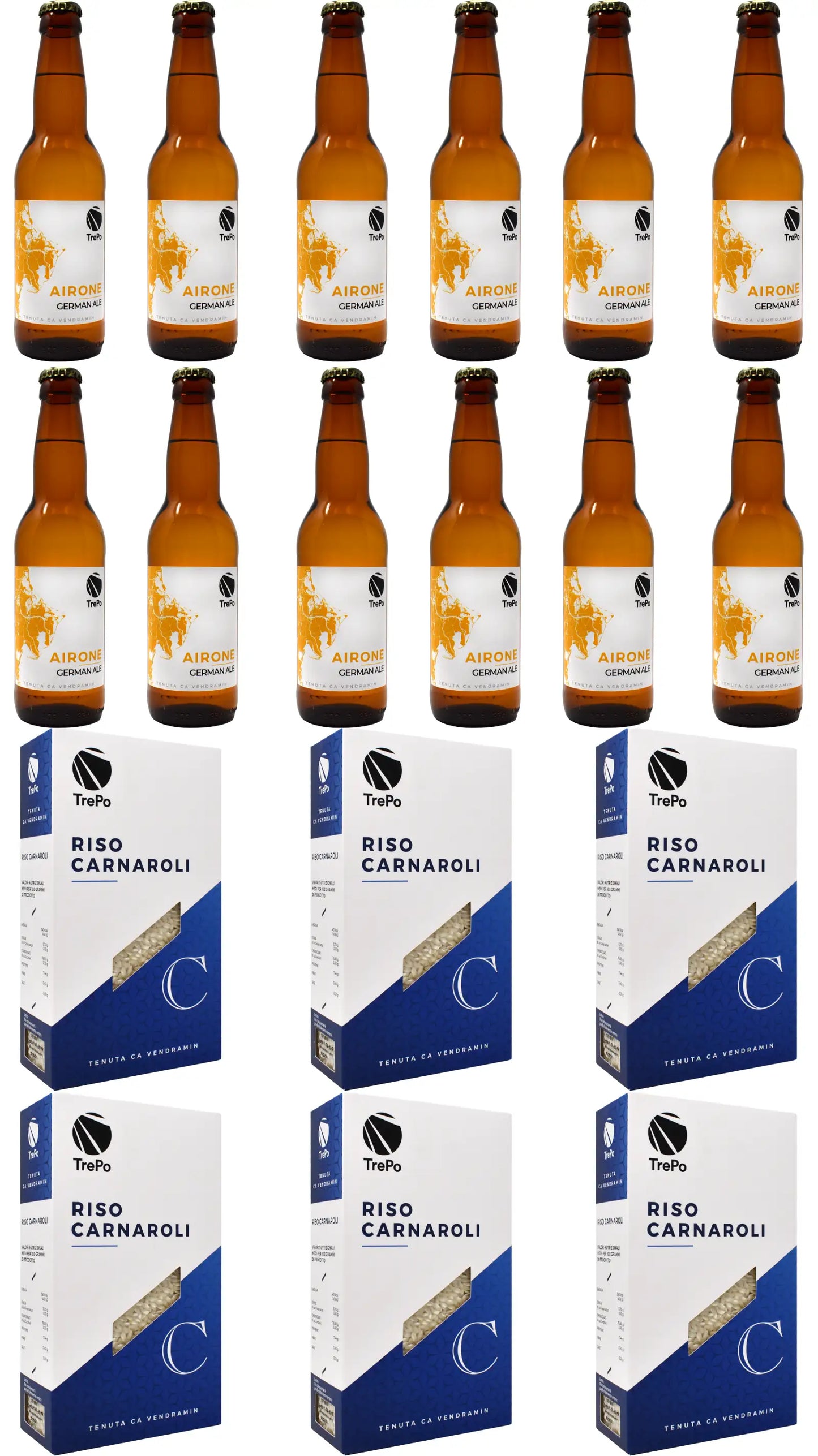 12xAirone 33cl + 6xCarnaroli