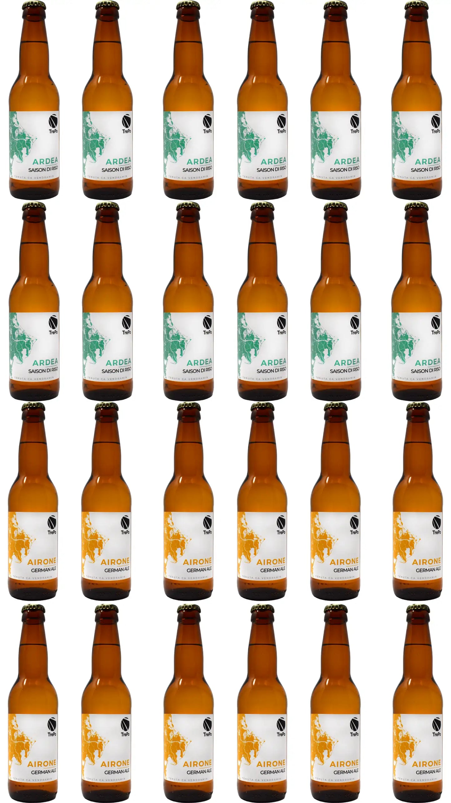 12x33cl Ardea + 12x33cl Airone