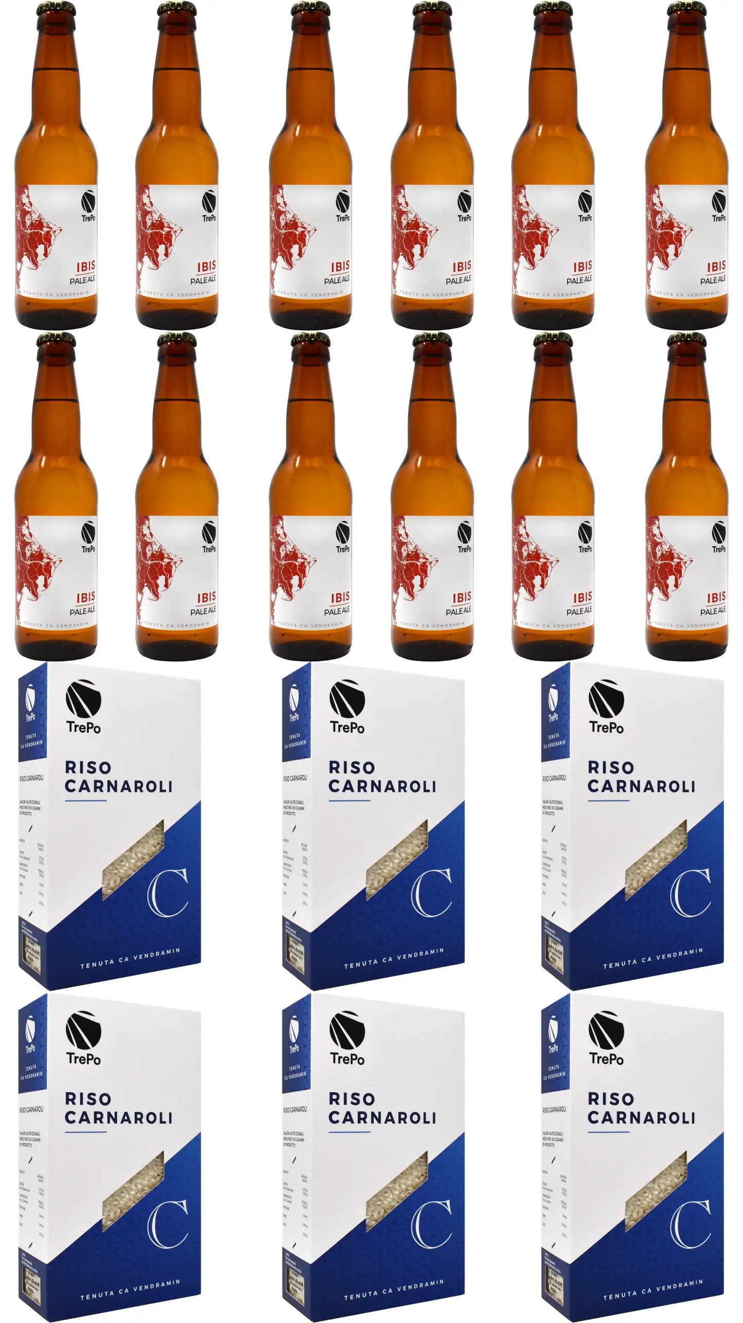 12xIbis 33cl + 6xCarnaroli