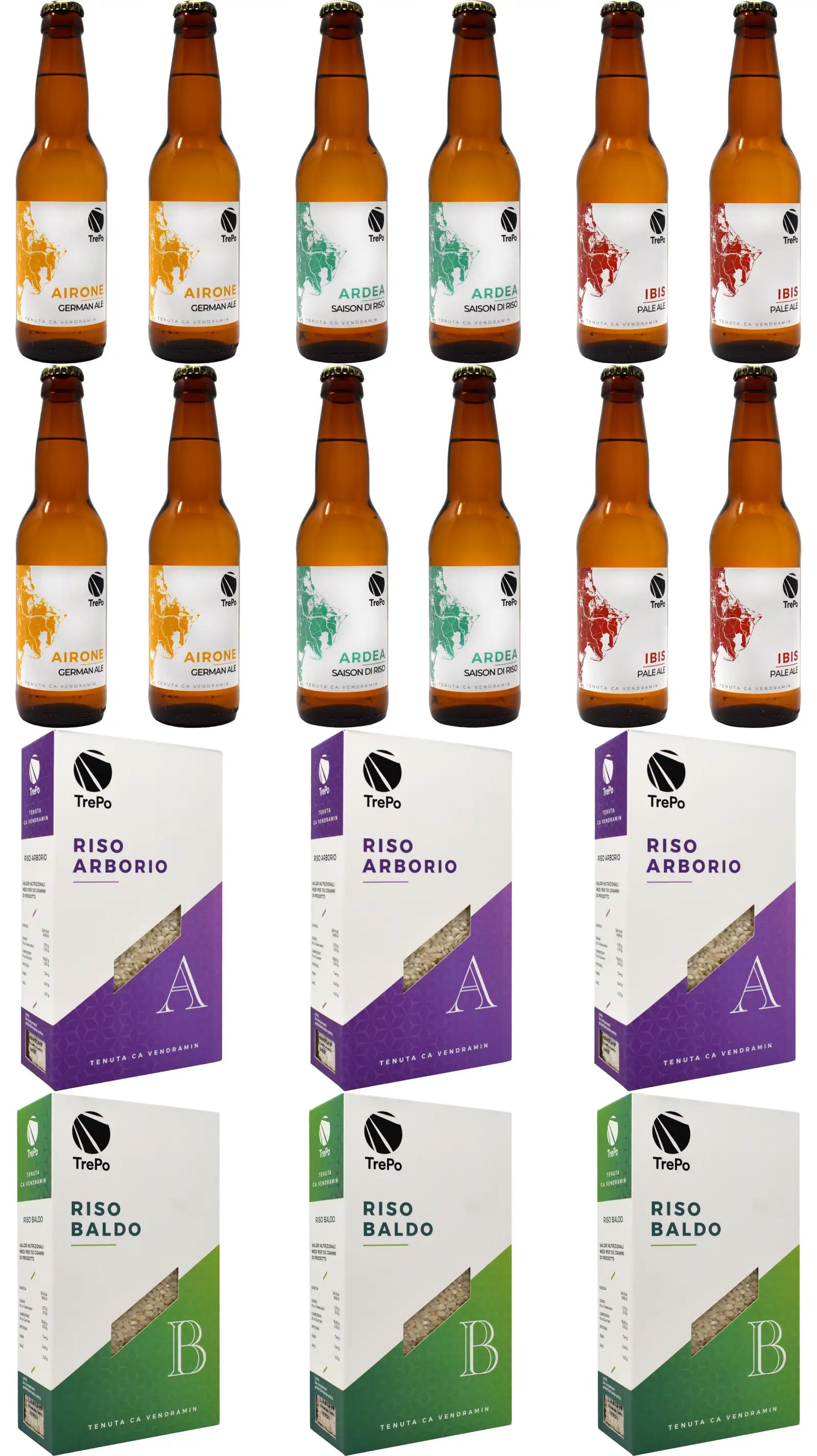 4x3 Birre 33cl+ 3xArborio + 3xBaldo
