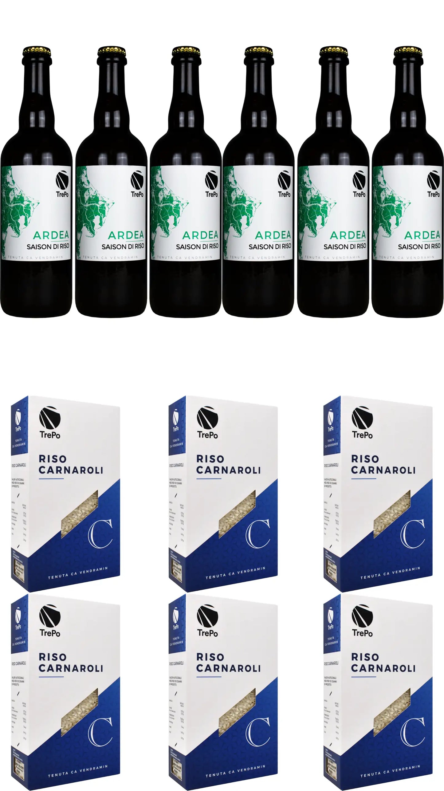 6xArdea 75cl + 6xCarnaroli
