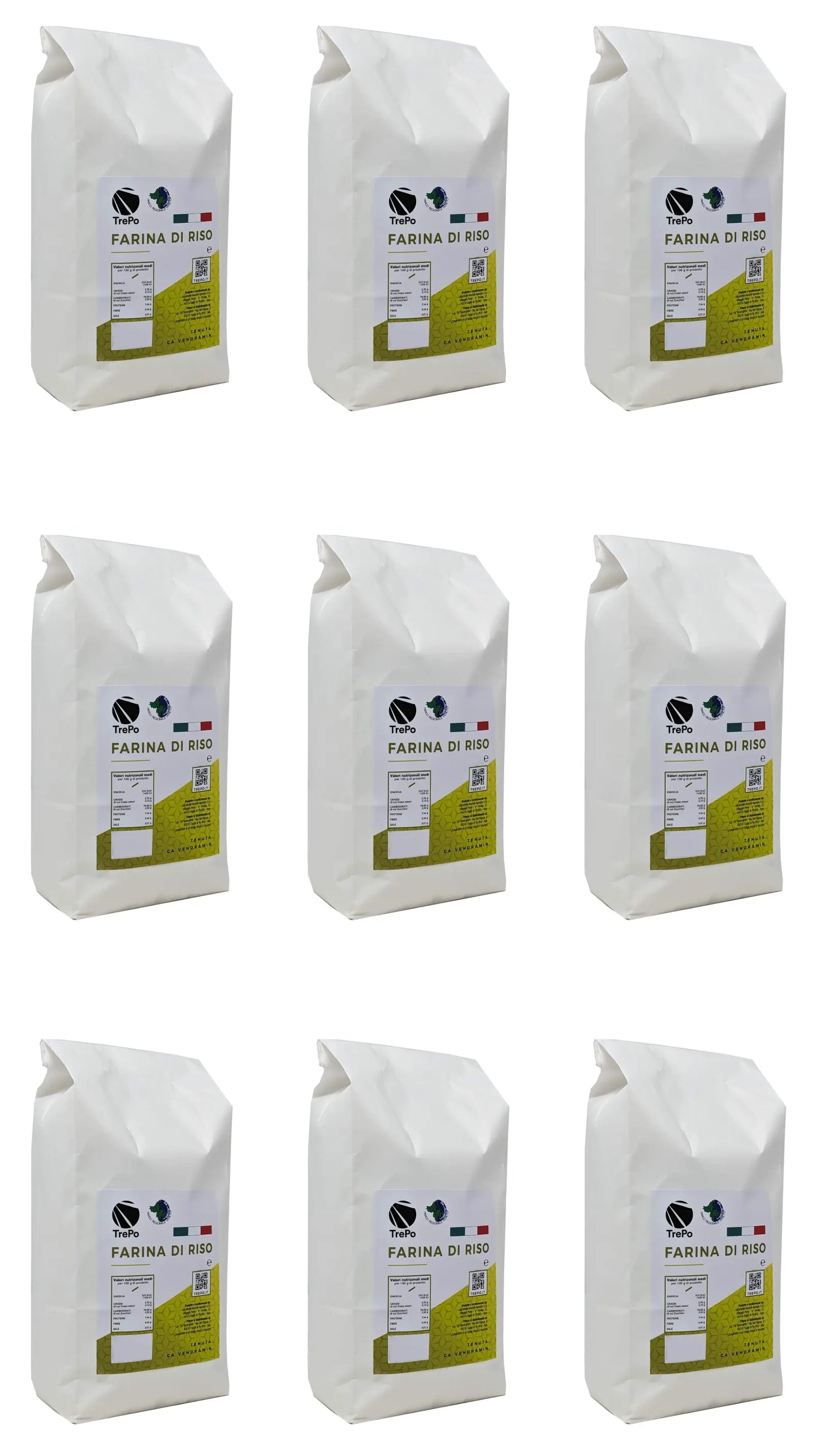 9xFarina di Riso 1kg