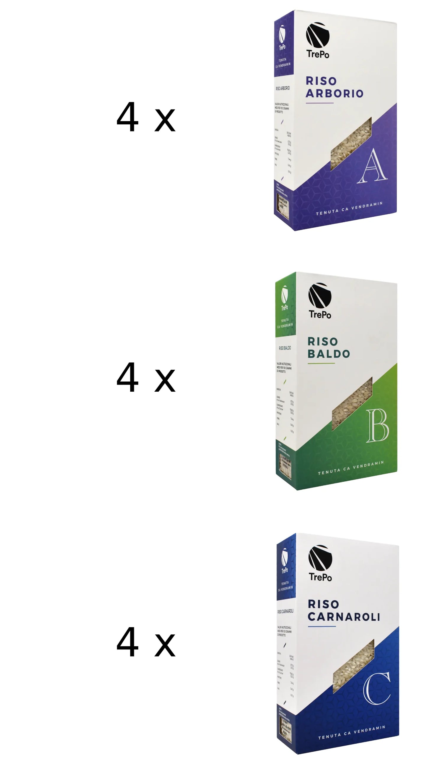 Riso 4kg+4kg+4kg